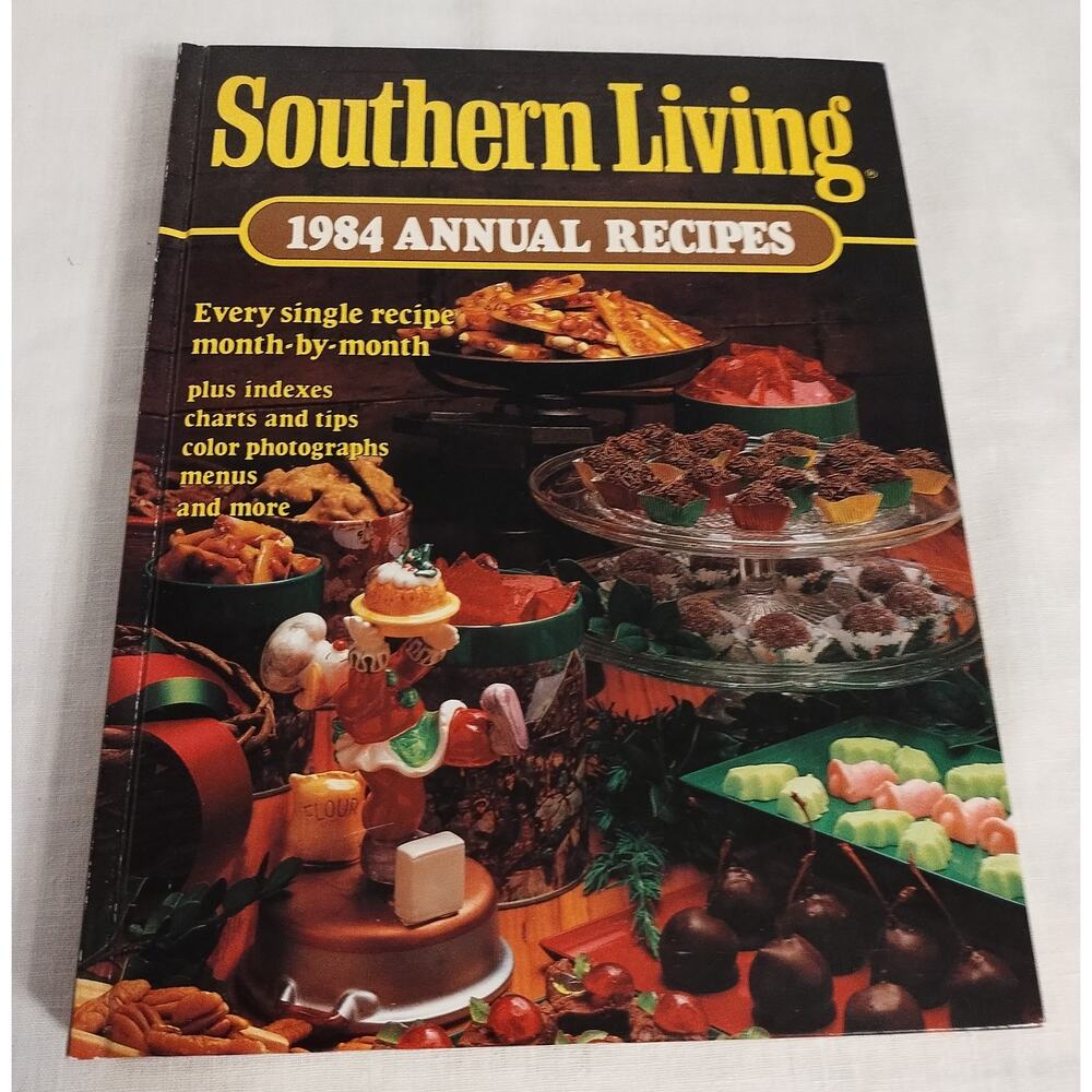 Vintage Southern Living Cookbook 1984 Annual Recipes Hardcover 1st Edition
